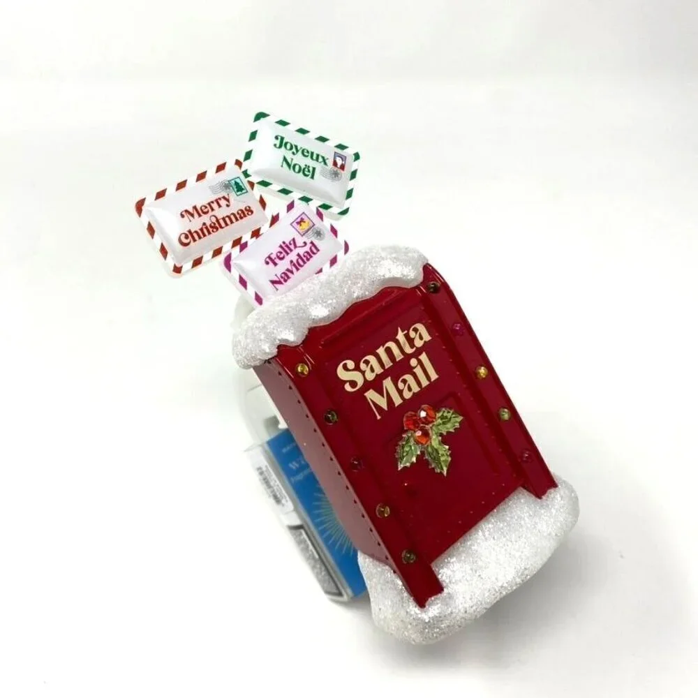 Bath & Body Works Santa Mail Light Up Wallflower Plug In Holiday Decor